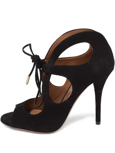 Pre-owned Aquazzura  C'est Chic 105mm Sandals