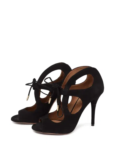 Pre-owned Aquazzura  C'est Chic 105mm Sandals