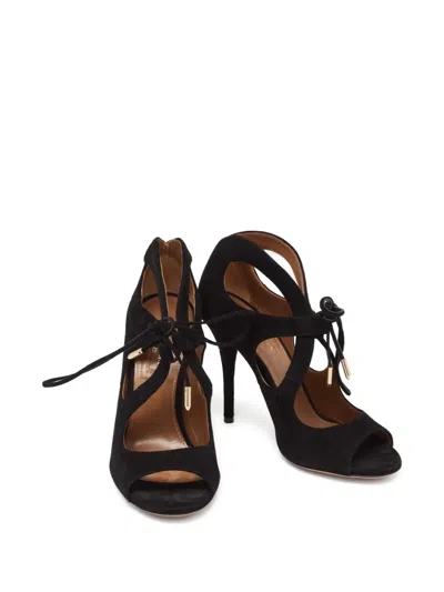 Pre-owned Aquazzura  C'est Chic 105mm Sandals