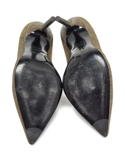 Pre-owned Stuart Weitzman Metallic Heeled Pumps