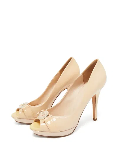 Pre-owned Versace 120mm Medusa Head-motif Pumps