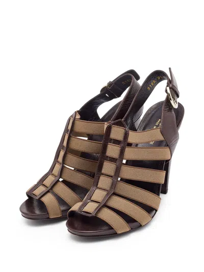 Pre-owned Sergio Rossi Vintage  110mm Leather Sandals