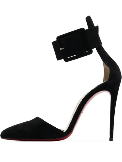 Pre-owned Christian Louboutin 105mm Harler Pumps