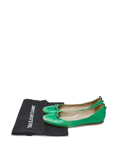 Pre-owned Balenciaga Arena Ballet Flats