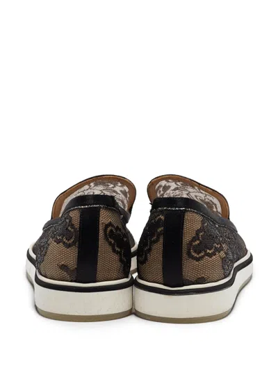 Pre-owned Nicholas Kirkwood  Alona Lace Loafers In Black