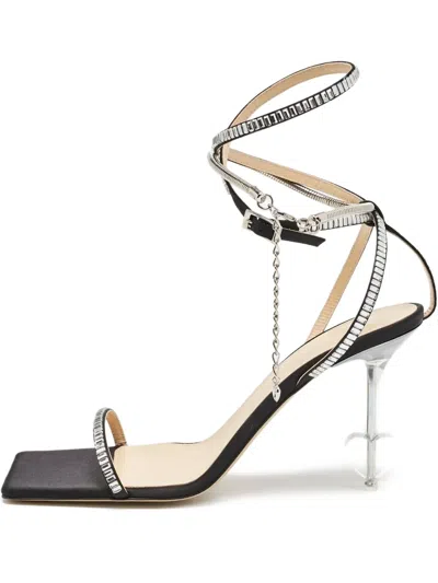 Pre-owned Mach&mach  100mm Embellished Sandals