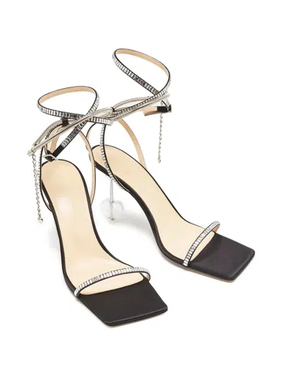 Pre-owned Mach&mach  100mm Embellished Sandals