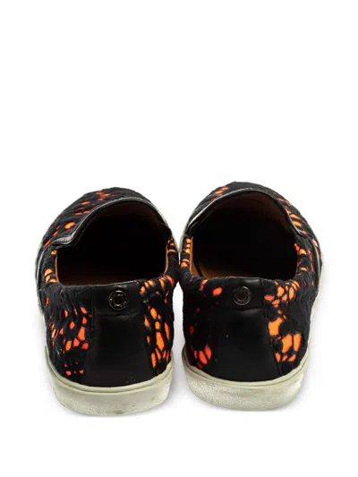Pre-owned Jimmy Choo Slip-on Sneakers In Black