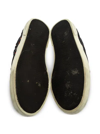 Pre-owned Jimmy Choo Slip-on Sneakers In Black