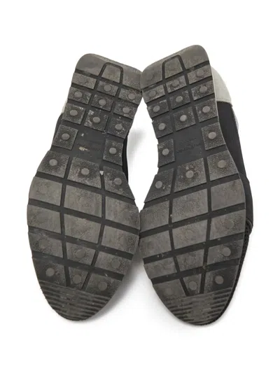 Pre-owned Balenciaga Mesh-panelled Sneakers In Black