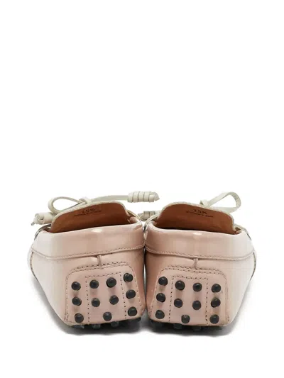Pre-owned Tod's Vintage  Gommino Two-tone Loafers