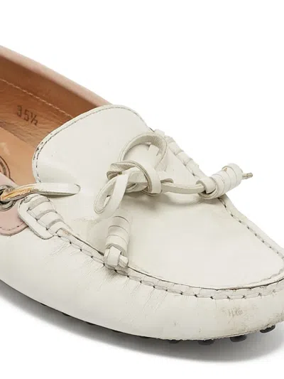 Pre-owned Tod's Vintage  Gommino Two-tone Loafers