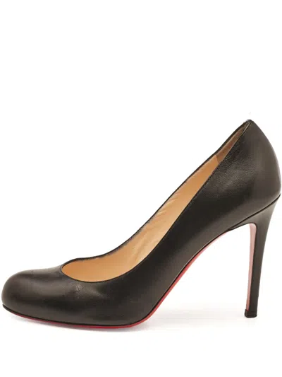 Pre-owned Christian Louboutin 105mm Leather Pumps