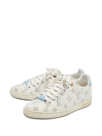 Pre-owned Louis Vuitton Monogram-pattern Low-top Sneakers