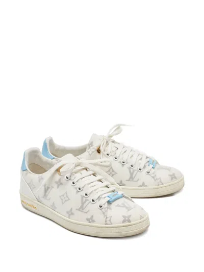 Pre-owned Louis Vuitton Monogram-pattern Low-top Sneakers