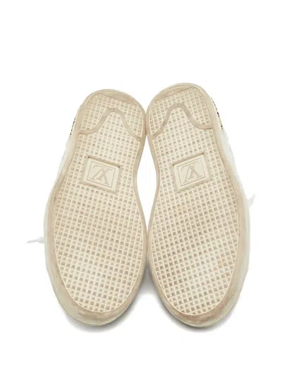 Pre-owned Louis Vuitton Monogram-pattern Low-top Sneakers