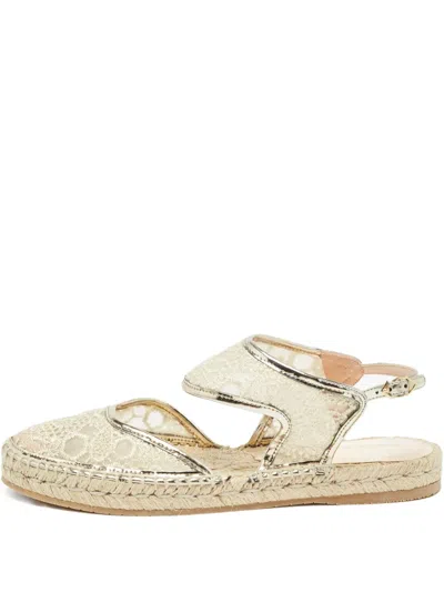 Pre-owned Nicholas Kirkwood  Embroidered Espadrilles In Neutral
