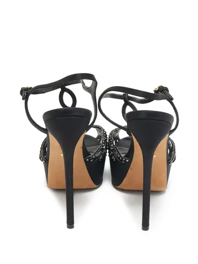Pre-owned Sergio Rossi Vintage  150mm Crystal-embellished Platform Sandals