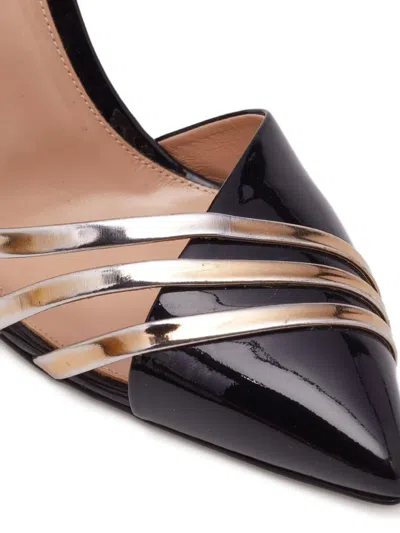 Pre-owned Gianvito Rossi  110mm Avenue Strappy Pointed-toe Pumps In Black