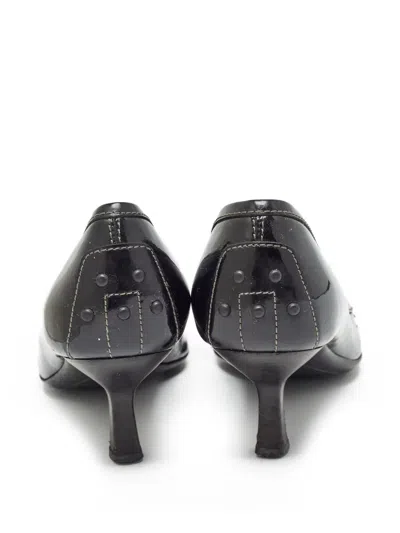 Pre-owned Tod's Vintage  70mm Leather Pumps In Black