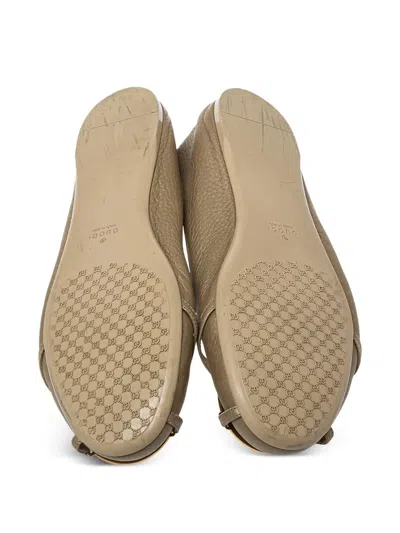 Pre-owned Gucci Interlocking G Ballet Flats