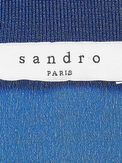 Pre-owned Sandro Silk Blouse