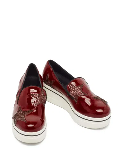 Pre-owned Stella Mccartney Star-patch Platform Loafers
