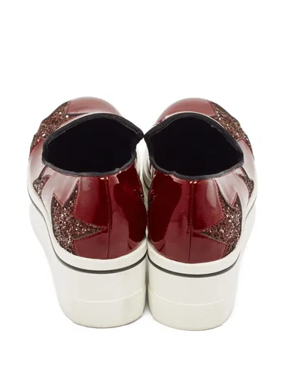 Pre-owned Stella Mccartney Star-patch Platform Loafers