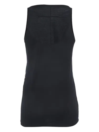 Pre-owned Givenchy Sharn And Mermaid Print Tank Top In Black