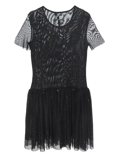 Pre-owned Moschino Tulle Mini Dress