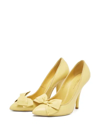 Pre-owned Bottega Veneta 110mm Primerose Pumps