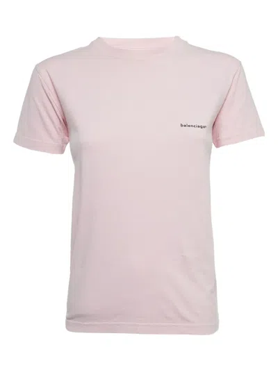 Pre-owned Balenciaga Logo-detailed T-shirt