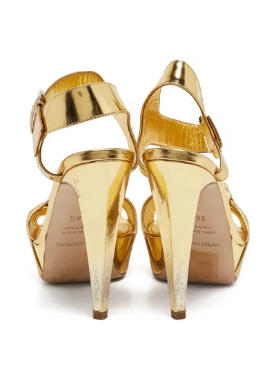 Pre-owned Sergio Rossi Vintage 110mm Leather Heeled Sandals