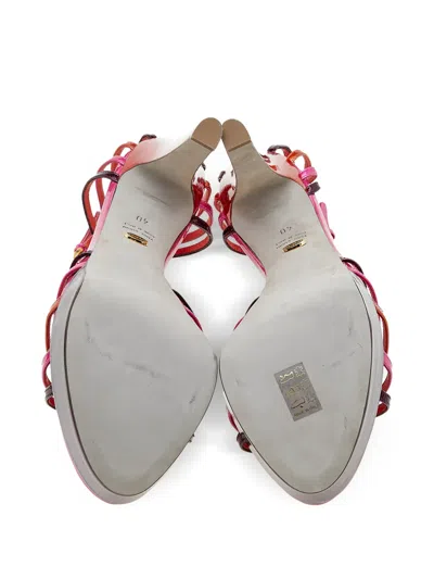 Pre-owned Sergio Rossi Vintage  2023 120mm Platform T-strap Sandals