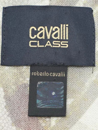 Pre-owned Roberto Cavalli Vintage Abstract-print Maxi Dress
