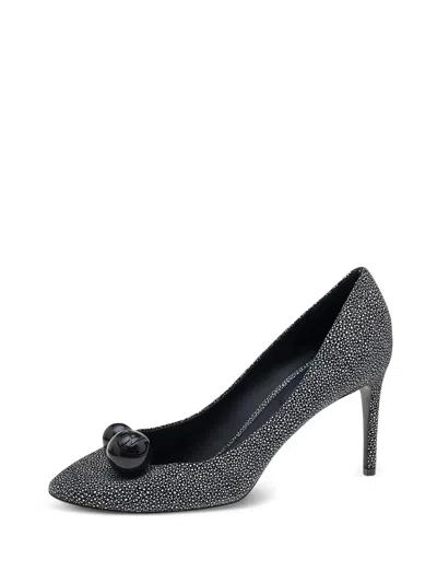 Pre-owned Louis Vuitton 80mm Pointed-toe Pumps