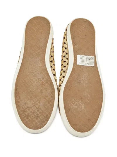 Pre-owned Tory Burch  Perforated Ballet Flats