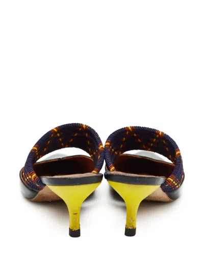 Pre-owned Malone Souliers  60mm Maisie Pointed-toe Mules