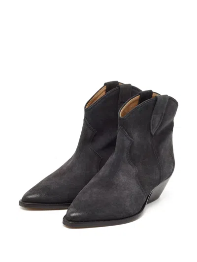 Pre-owned Isabel Marant Vintage Dewina Pointed-toe Ankle Boots