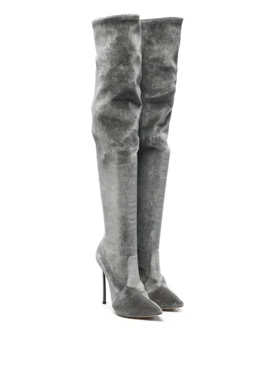 Pre-owned Casadei Vintage  125mm Thigh-high Boots