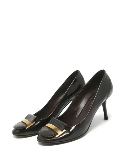 Pre-owned Louis Vuitton 85mm Accent.detailed Pumps