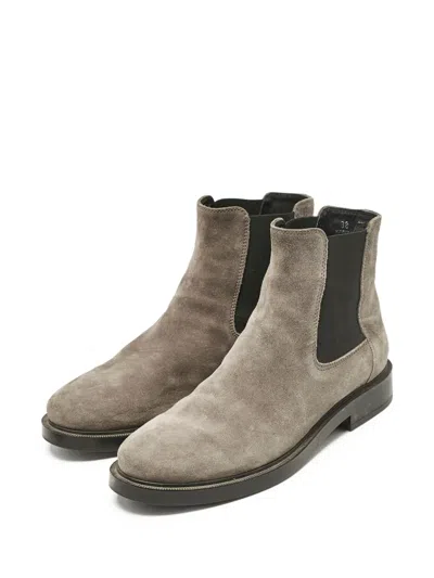 Pre-owned Tod's Vintage  Suede Chelsea Boots