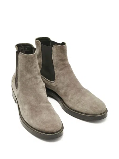 Pre-owned Tod's Vintage  Suede Chelsea Boots