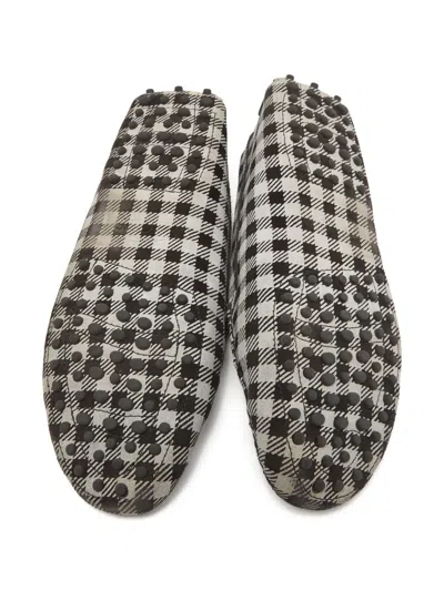 Pre-owned Tod's Vintage Leather Loafers In Black