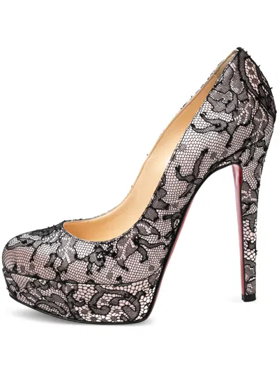 Pre-owned Christian Louboutin Bianca Heeled Pumps In Black