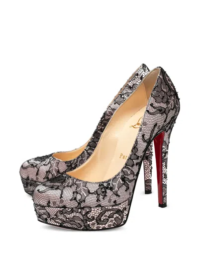Pre-owned Christian Louboutin Bianca Heeled Pumps In Black