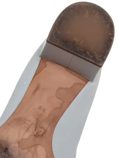 Pre-owned Chloé 60mm Scalloped-edge Block-heel Pumps