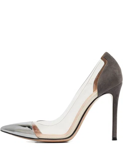 Pre-owned Gianvito Rossi  100mm Plexi Pumps
