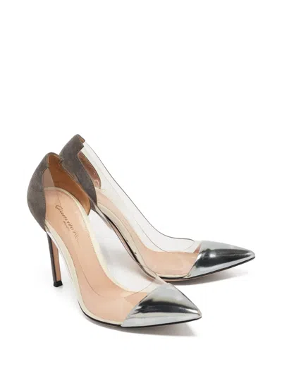 Pre-owned Gianvito Rossi  100mm Plexi Pumps