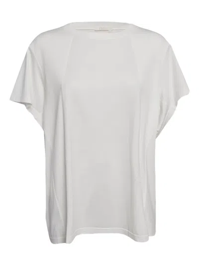 Pre-owned Chloé Cotton T-shirt In White